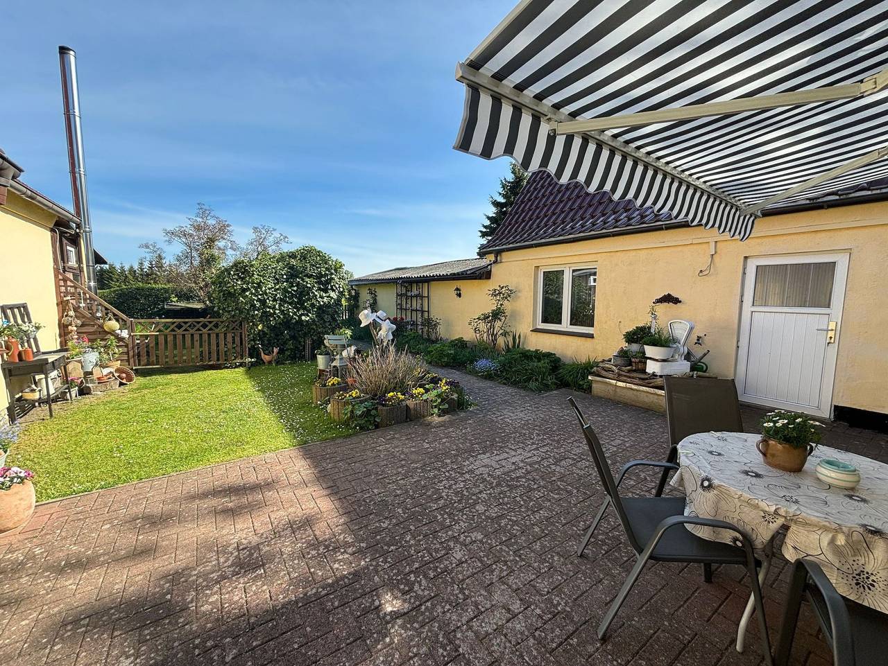Ganze Ferienwohnung, Fewo Mölschow auf Usedom mit einem Garten und W-Lan - Ferienwohnung in Mölschow, Usedomer Norden
