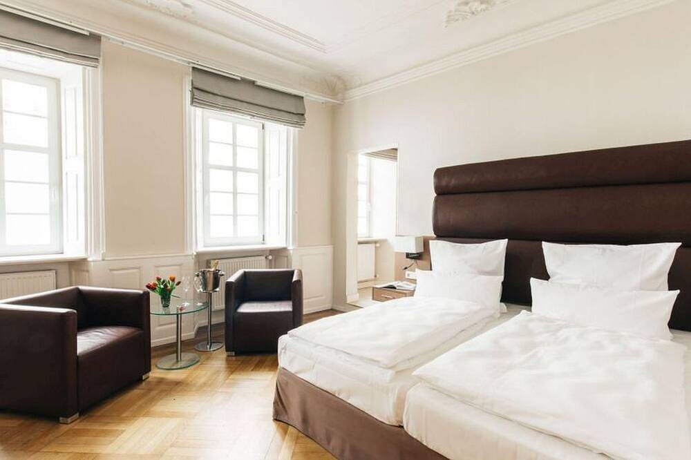 Doppelzimmer Salon (Premium) als Einzelzimmer - Amtshaus - Hotel in Freinsheim, Pfälzer Rheinebene