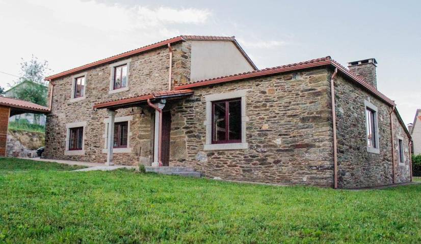 Casa rural, con Terraza además de Jardín y Vistas en Arzúa - 2