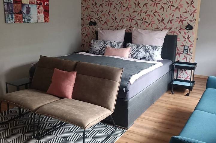Ferienwohnung für 4 Personen, mit Terrasse und Garten in Niederwiesa