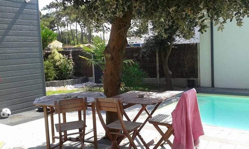 Villa pour 8 personnes, avec jardin ainsi que terrasse et piscine, animaux acceptés à Bretignolles-sur-Mer - 4