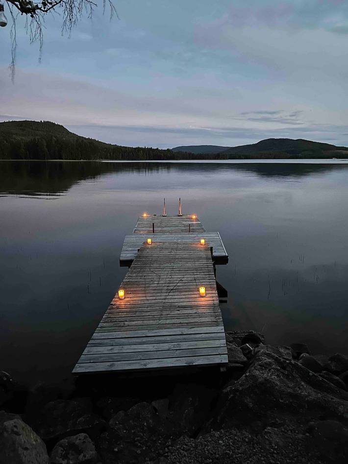 Charmantes Ferienhaus in Näsviken mit Sauna und herrlichem Ausblick in Hudiksvall, Hälsingland