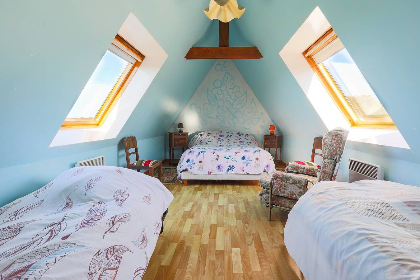 Maison de pecheur en pierres bord de mer 300 m in Pleubian, Rosa Granitküste