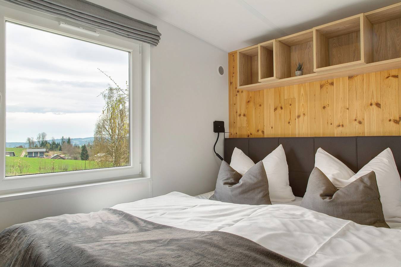 Tiny Home 'Haus Heike' met bergzicht, wifi en airconditioning, foto 13