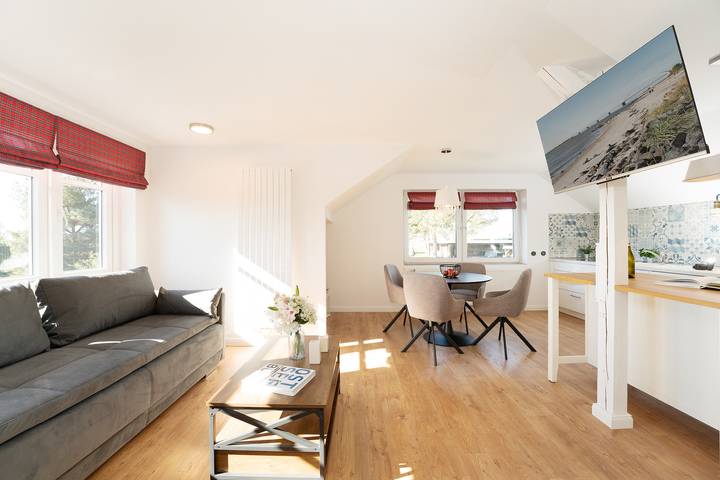 Ferienwohnung für 4 Personen, mit Terrasse und Garten in Rettin