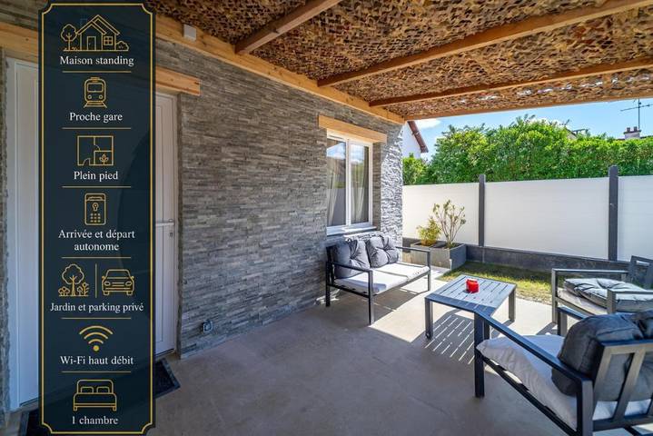 Location de vacances pour 2 personnes, avec jardin à Trappes - 2