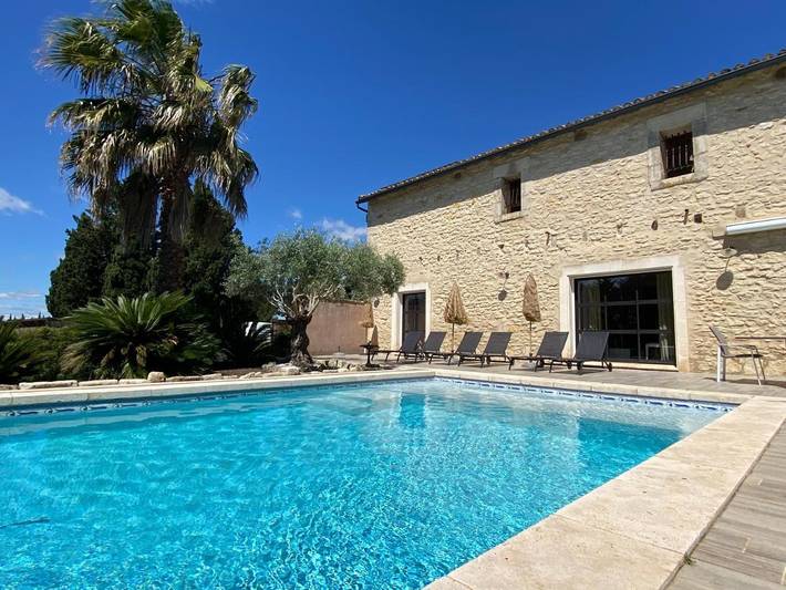 Casa de vacaciones para 8 personas, con jardín y piscina - 1