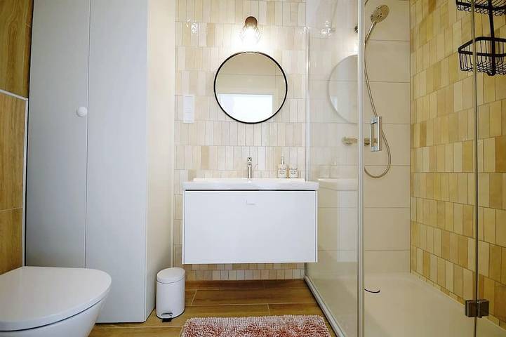 Entire apartment, Neues Apartment mit Balkon, Schwimmbad, Sauna, Fitness, 300 m vom Strand in Kołobrzeg, Baltic Sea Pomerania