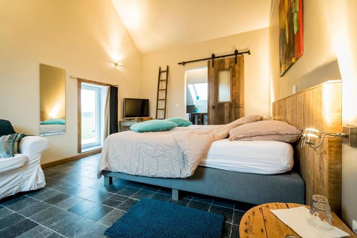 Location de vacances pour 2 personnes, avec Terrasse ainsi que Jardin et Vue à Herentals