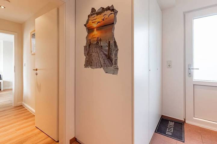Ferienhaus für 6 Personen, mit Sauna und Terrasse sowie Garten, mit Haustier auf Borkum