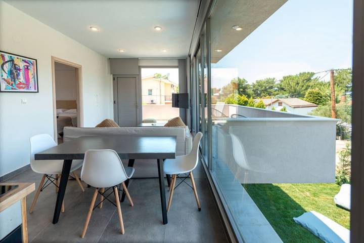 Ferienhaus für 8 Personen, mit Meerblick und Garten auf Thassos - 2