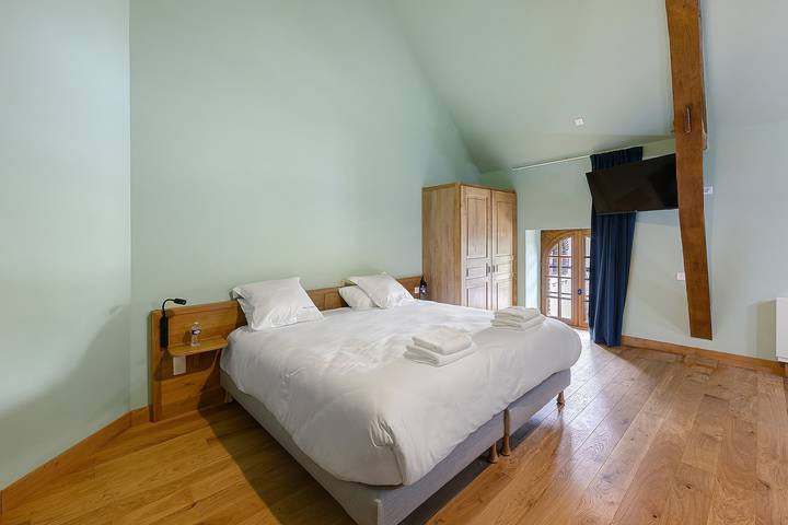 Bed & Breakfast 'Chasserie 5 – Grange Arthuis' mit WLAN und Klimaanlage in Lavau, Loire-Tal