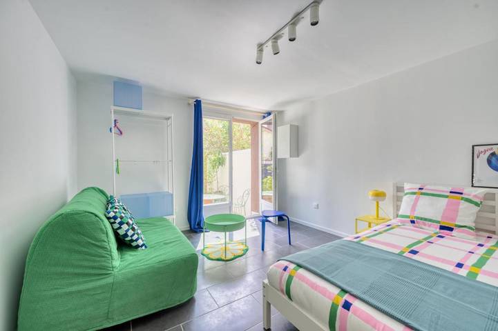 Apartamento de vacaciones para 2 personas, con jardín y terraza - 1