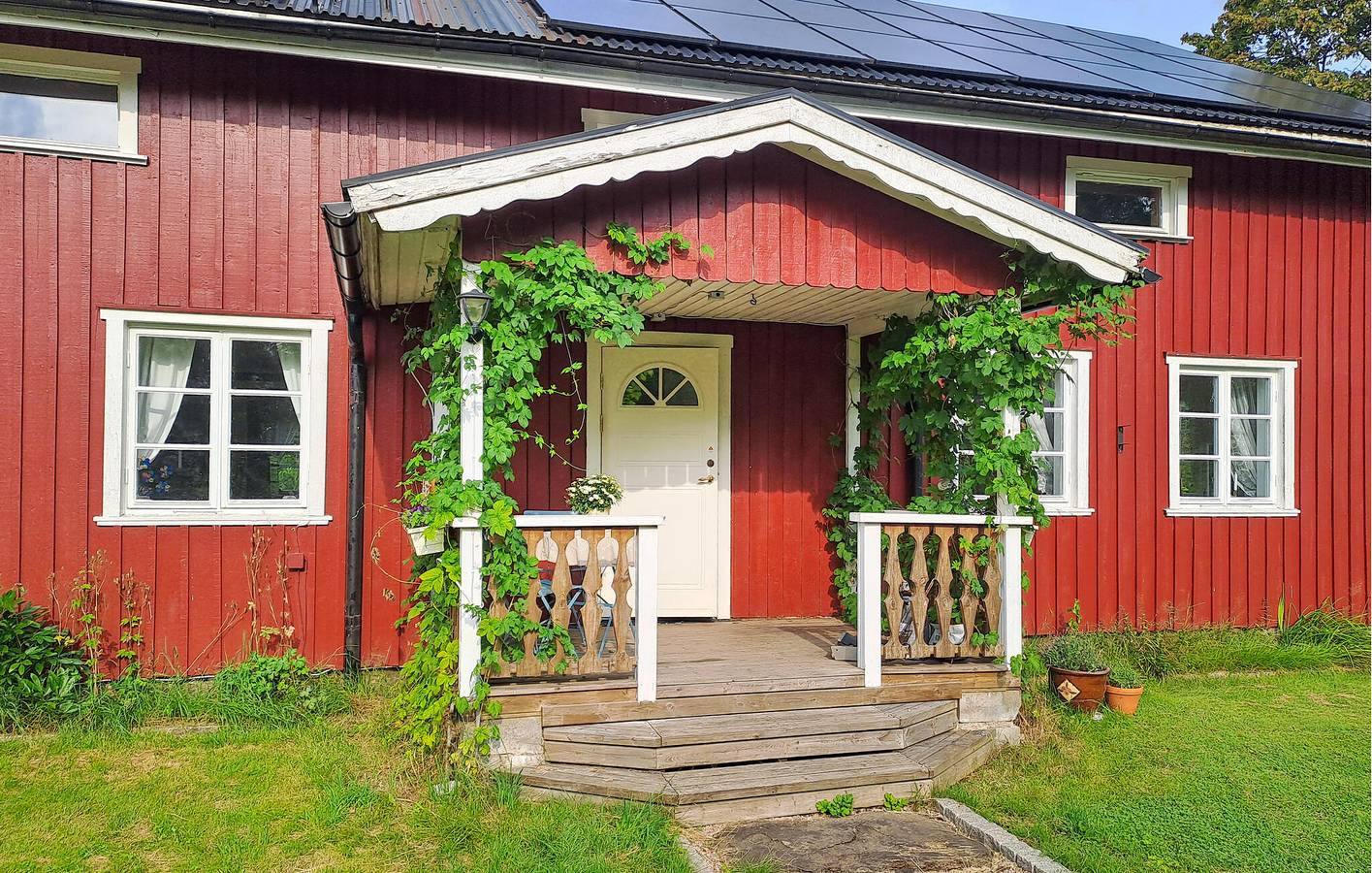 Vakantiehuis voor 8 personen met tuin in Gemeente Mark, Västergötland