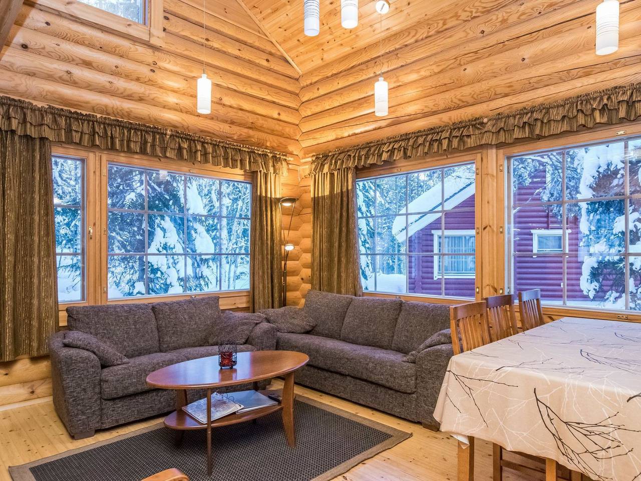 Hiisi mökki in Ukkohalla, Kainuu