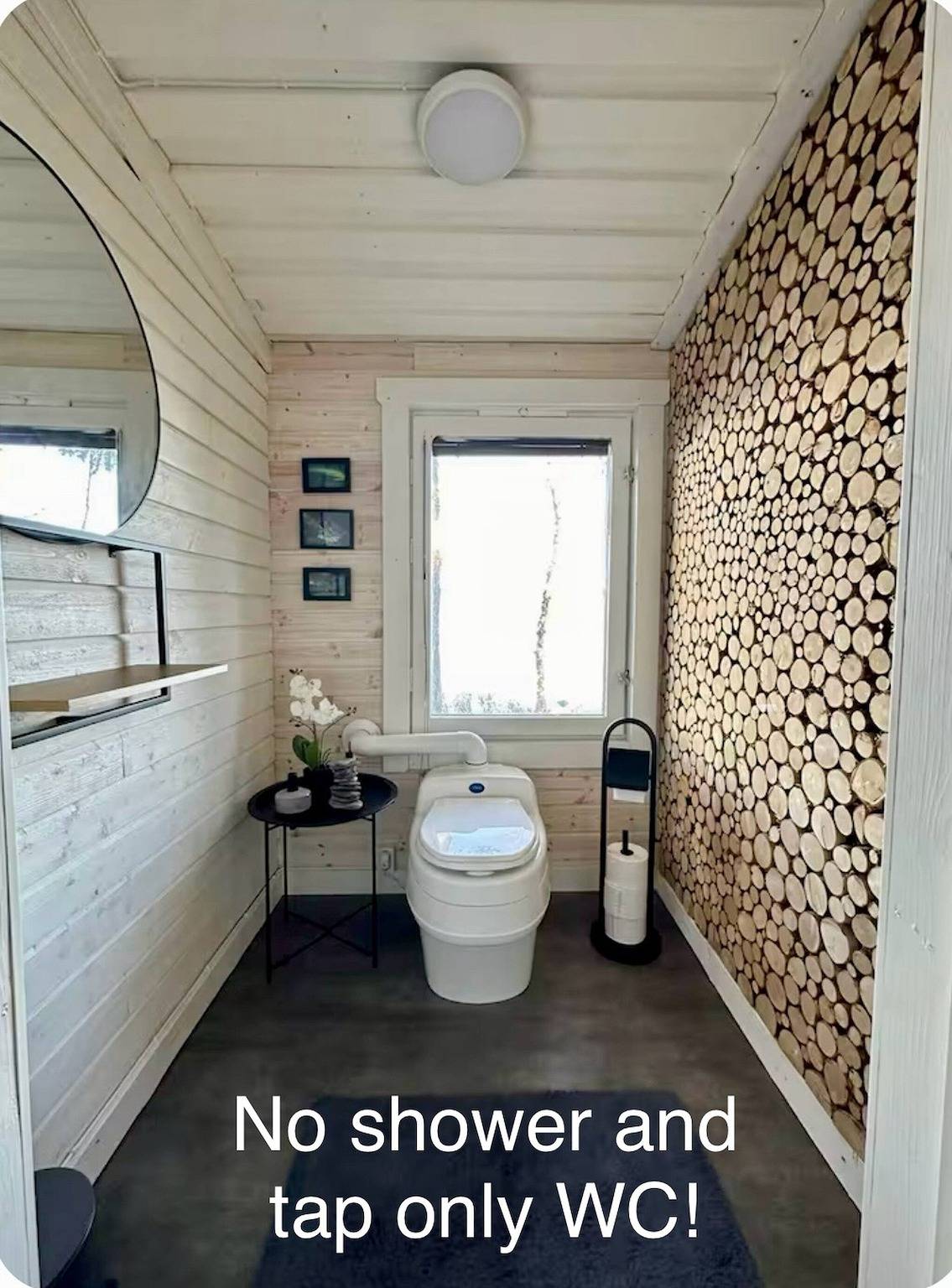 Camp Caroli Minihütte in Kiruna, Lappland (Schweden)