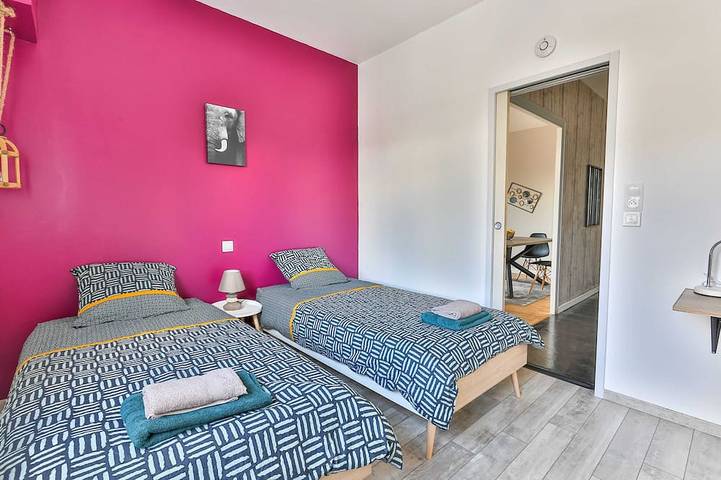 Appartement entier, Le Tropi'Cognac - Centre - Terrasse jardin - 3 ch in Cognac, Charente