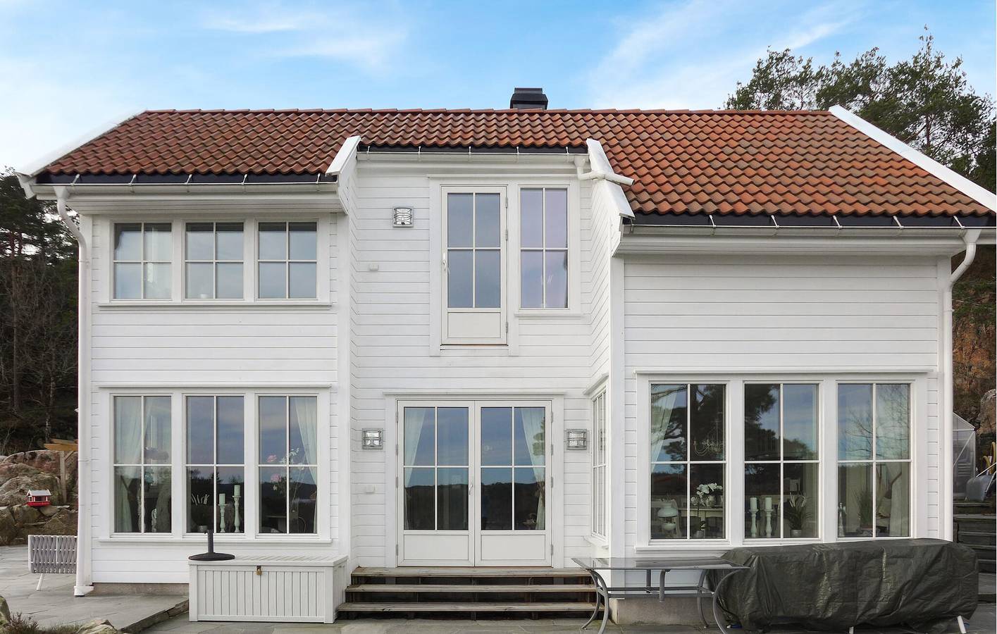 Feriehus for 8 personer med terrasse in Lillesand 