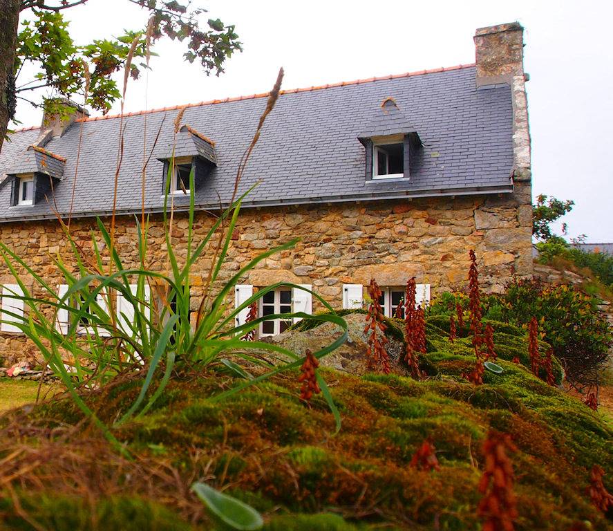 Kerdrall Porz Gwenn : La maison Ouessantine in Ouessant, Région de Brest