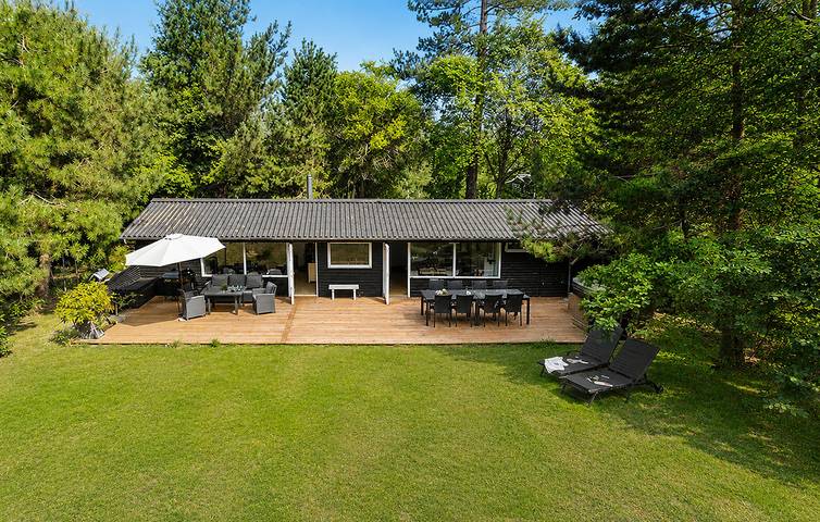 Chalet für 8 Personen, mit Garten und Terrasse, mit Haustier auf Seeland
