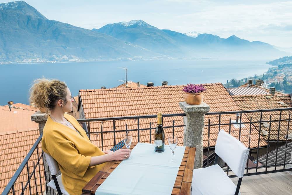 Casa Il Terrazzino Comer See Einfamilienhaus auf zwei Ebenen in Musso, Gemeinde Musso