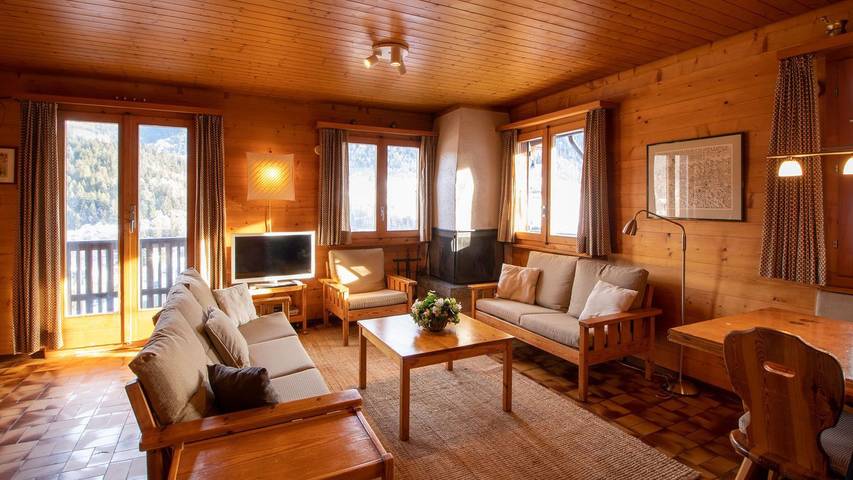 Gîte pour 6 personnes, avec terrasse, animaux acceptés à Fiesch - 3