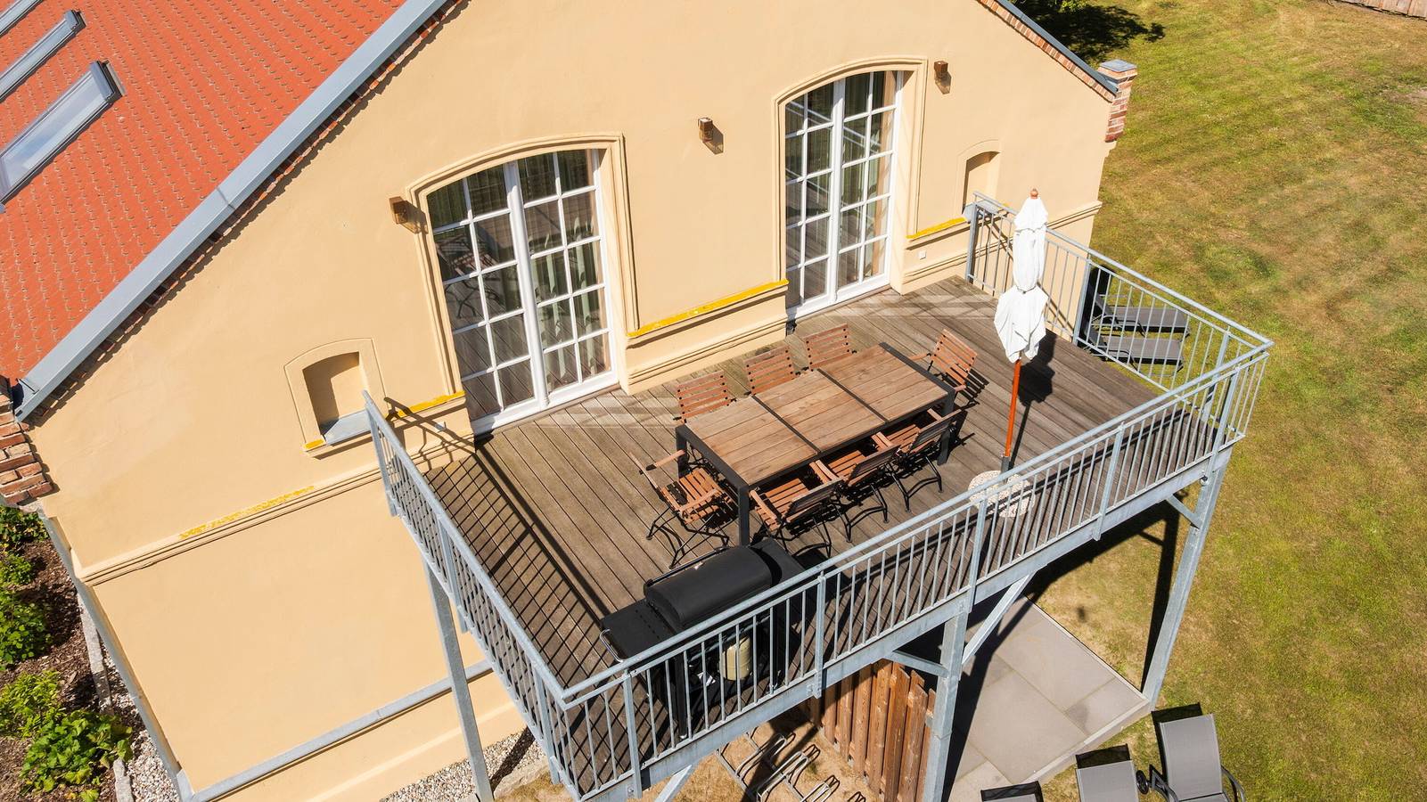 Ganze Ferienwohnung, Gutshof Liepe - 8 Pers. Ferienwohnung in Liepe (Usedom), Rankwitz