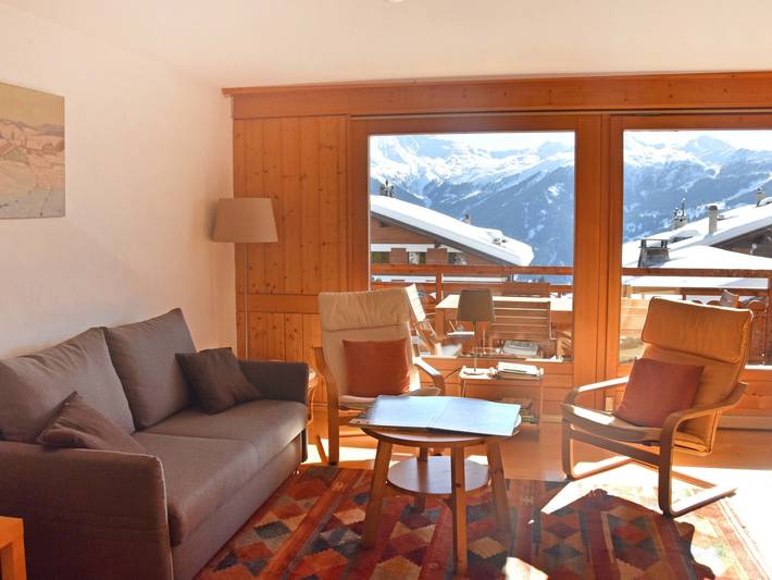 Gîte pour 6 personnes, avec vue et balcon à Verbier - 2