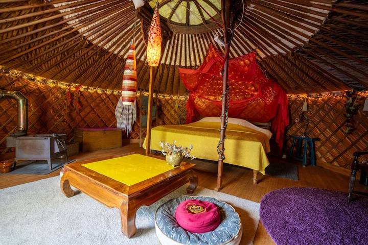 Glamping voor 2 personen, met tuin en terras in Amsterdam
