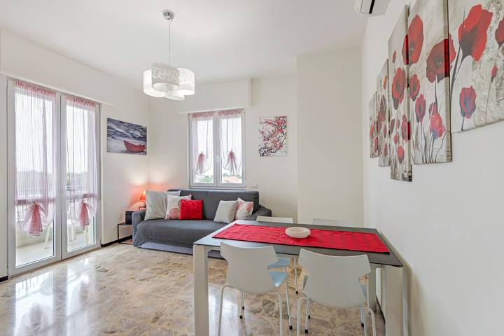 Ferienwohnung für 5 Personen, mit Balkon in Albenga