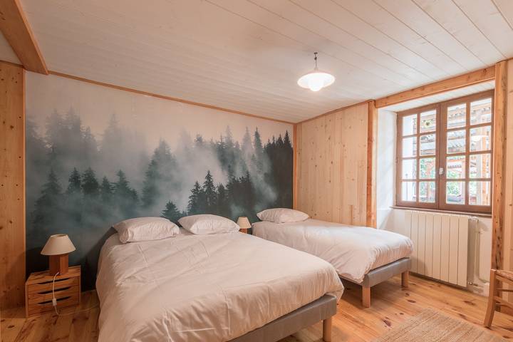 Appartement de vacances pour 8 personnes, avec terrasse et jardin
