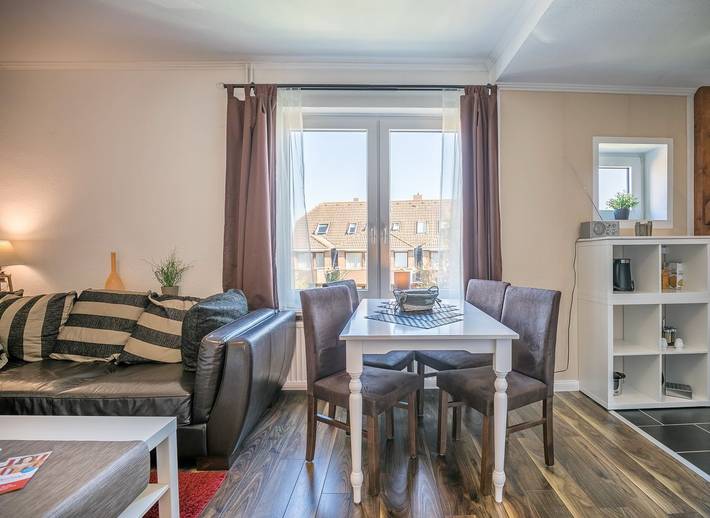 Ganze Wohnung, Maritime Ferienwohnung für 4 Personen in Hafennähe in Hafen Büsum, Büsum