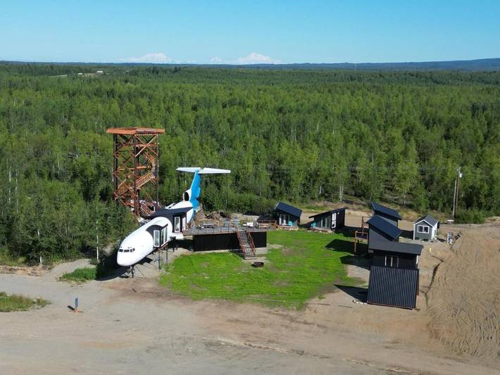 Cabaña para 2 personas, con vistas, Se admiten mascotas en Alaska