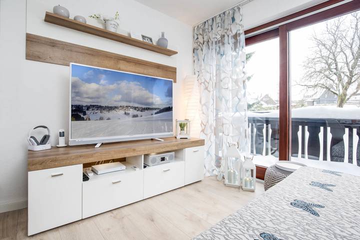 Ferienhaus für 3 Personen, mit Balkon und Sauna sowie Balkon/Terrasse im Sauerland - 4