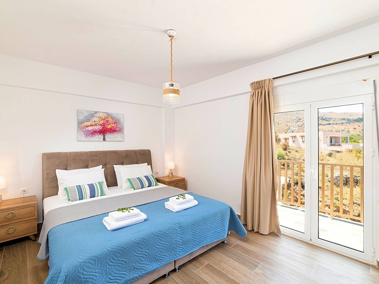 Georgioupolis Blaue Villa Privater Pool in Georgioupoli, Chania en omgeving