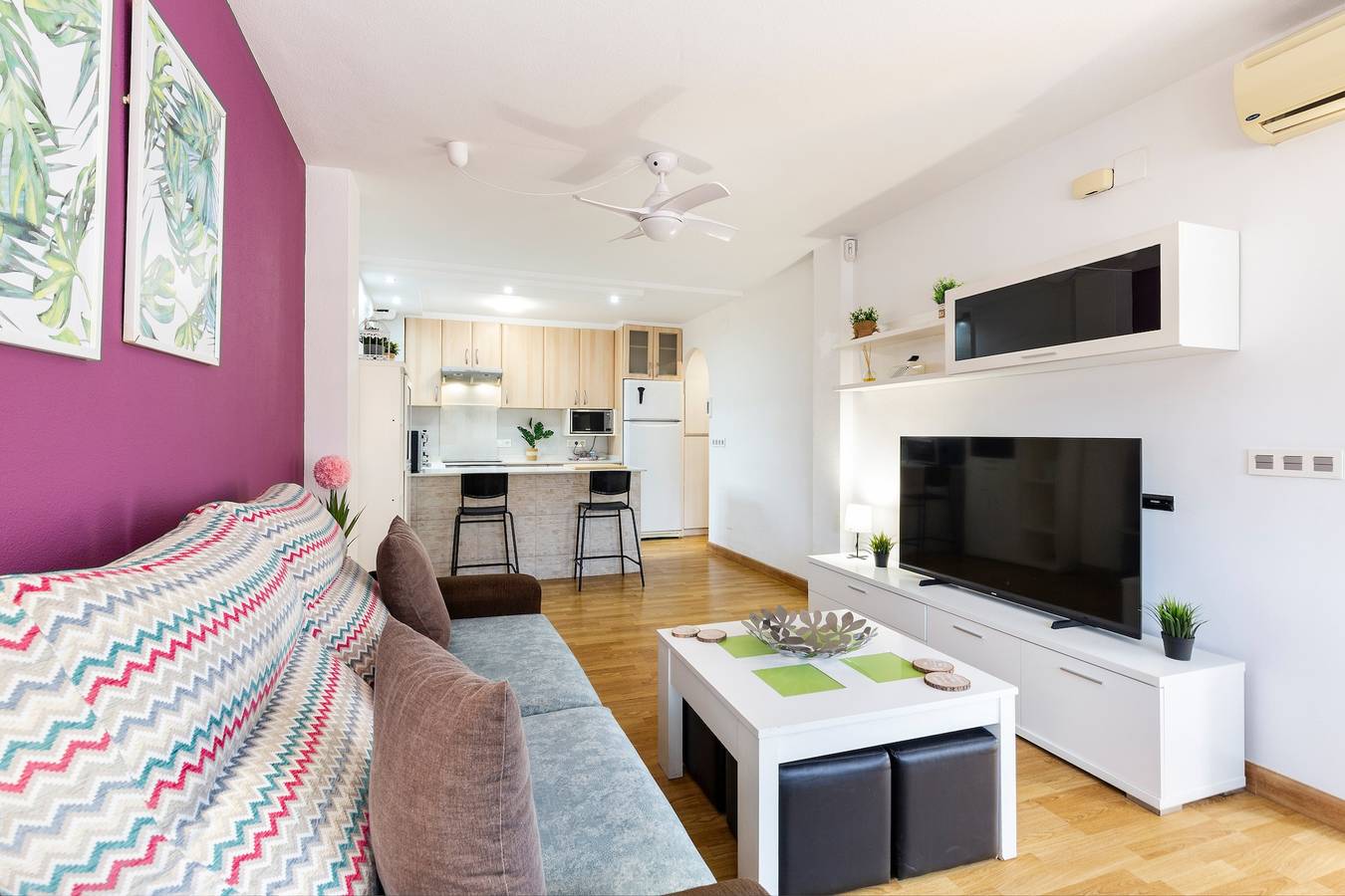 Ganze Wohnung, Villa 'Artep' mit Gemeinschaftspool, Wi-Fi und Klimaanlage in Cartagena, Costa Cálida