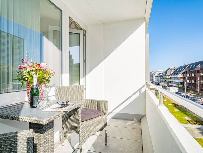 Ferienwohnung für 2 Personen, mit Balkon auf Sylt