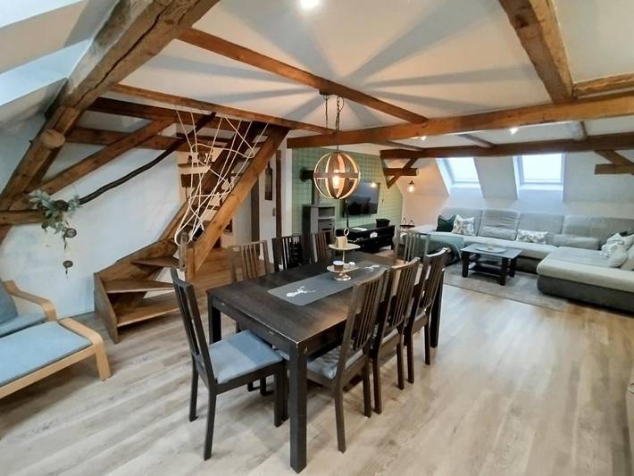 Ferienwohnung für 9 Personen, mit Ausblick und Terrasse sowie Sauna, mit Haustier - 1