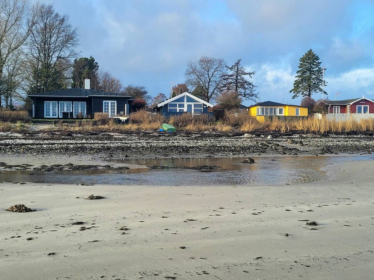 Haus am Großen Belt mit Blick auf die Brücke in Hesselager, Svendborg