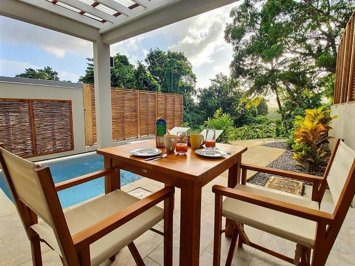 Location de vacances pour 3 personnes, avec jardin et piscine à Le Lamentin - 2