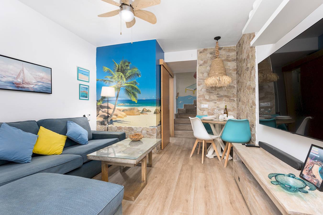 Appartamento intero, Appartamento vacanze per 2 persone con piscina in Caleta de Fuste, Antigua