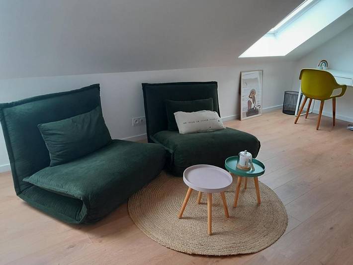 Location de vacances pour 2 personnes, avec jardin ainsi que terrasse et piscine à Plaintel - 2