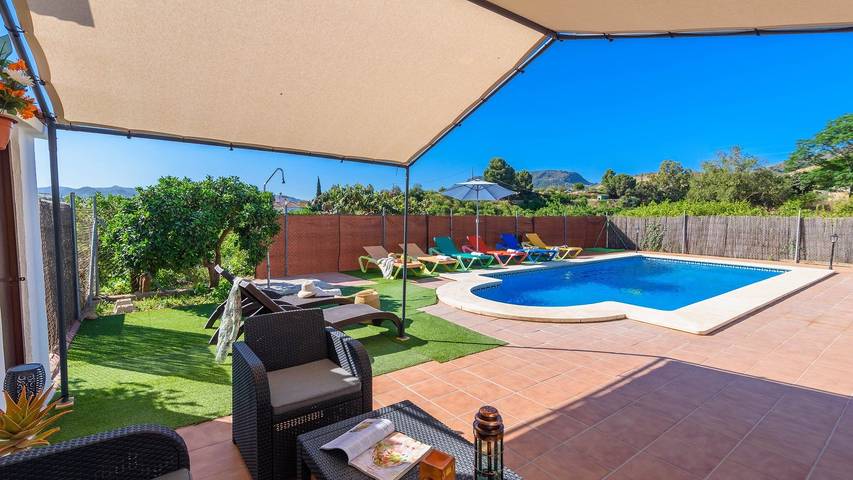 Casa rural para 7 personas, con balcón/terraza en Álora - 4