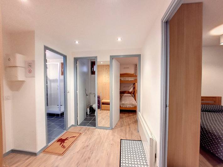 Apartamento entero, Apartamento luminoso 3 piezas - La Rosière - Balcón, Aparcamiento - 6 pers in La Rosière, Montvalezan