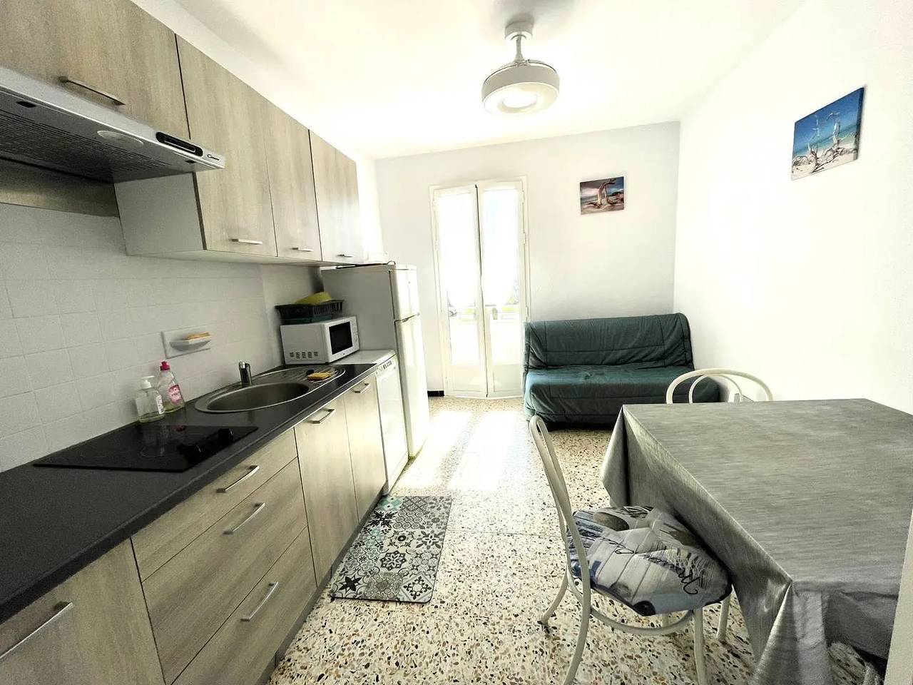 Ganze Wohnung, 300M Plage: T2 Kreuzung mit Privatparkplatz in Port-la-Nouvelle, Mittelmeerküste (Frankreich)