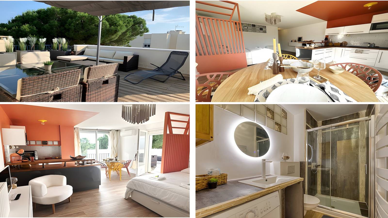 Apartamento entero, Apartamento "Sunny Day" con terraza privada y aire acondicionado in La Grande-Motte, Costa mediterránea (Francia)