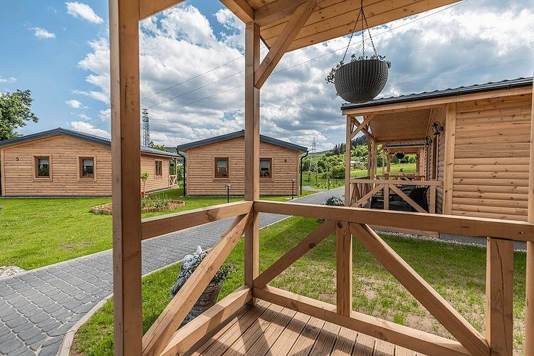 Hütte in Duszniki Zdrój mit Ski und Spa in Sudeten (Polen)