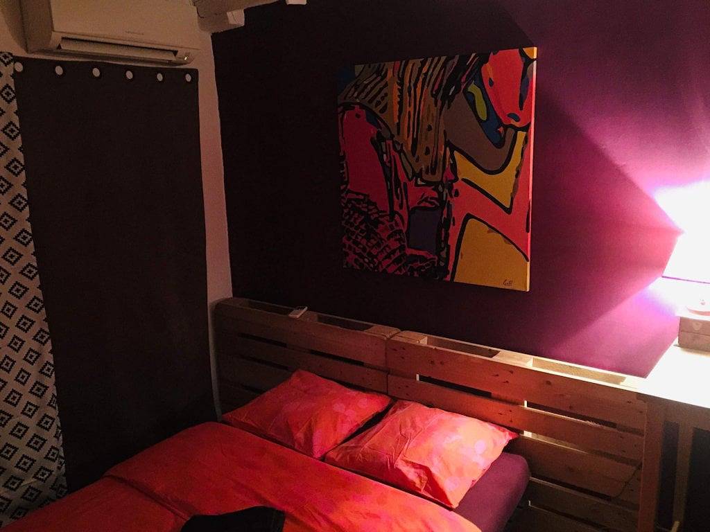 Music'Home, avec Spa, piscine, table d’hôte et musique - Chambre Atelier in Plessis-Saint-Benoist, Essonne