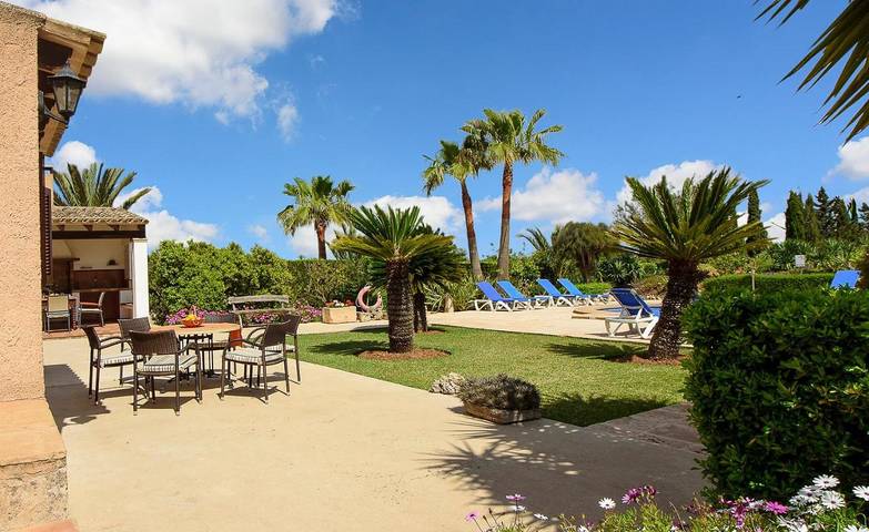 Finca für 8 Personen, mit Terrasse und Garten sowie Pool und Ausblick in Cas Concos - 4