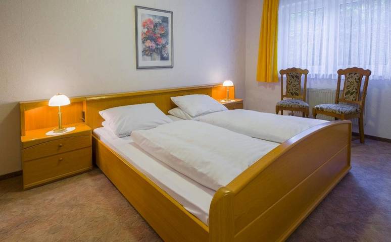 Hotel, mit Balkon und Terrasse sowie Garten und Sauna in Bad König - 4
